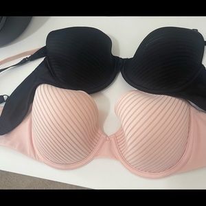 Auden everyday nursing bra, size- 34DD. Colors - tan and black